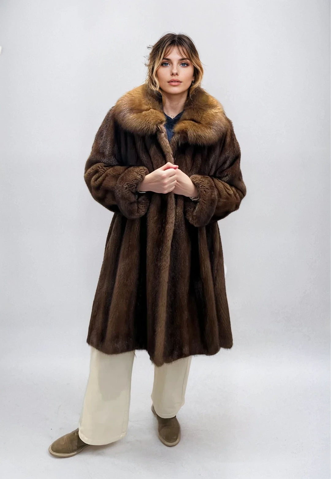 Pre-loved fur coat - Mink & Zabel - Woman