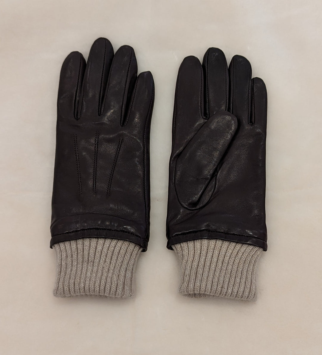 3010 Handske - Lammeskind - Accesories - Brun