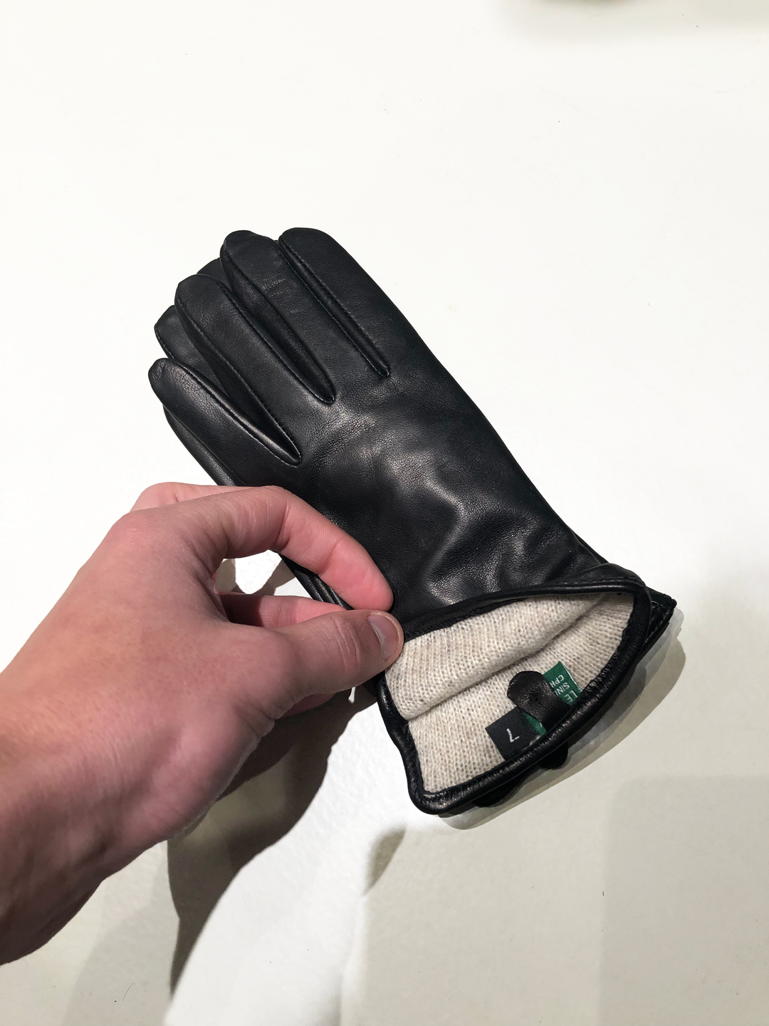 Z-1601 NORMAL HANDSKE - LAMMESKIND - TILBEHØR - SORT
