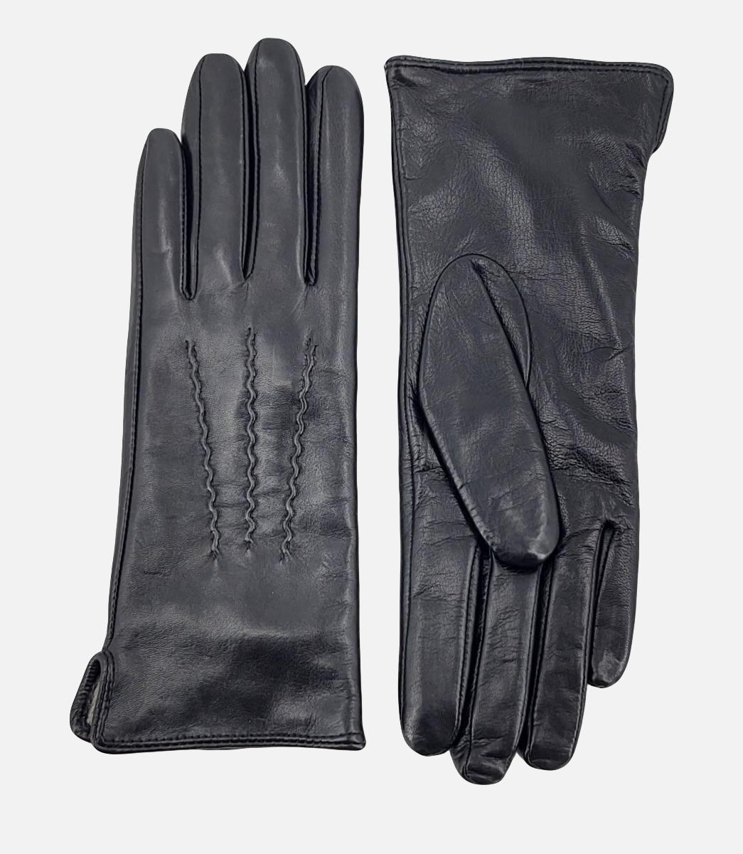 127 Handschuh - Leder / Læder handske - Zubehör - Schwarz