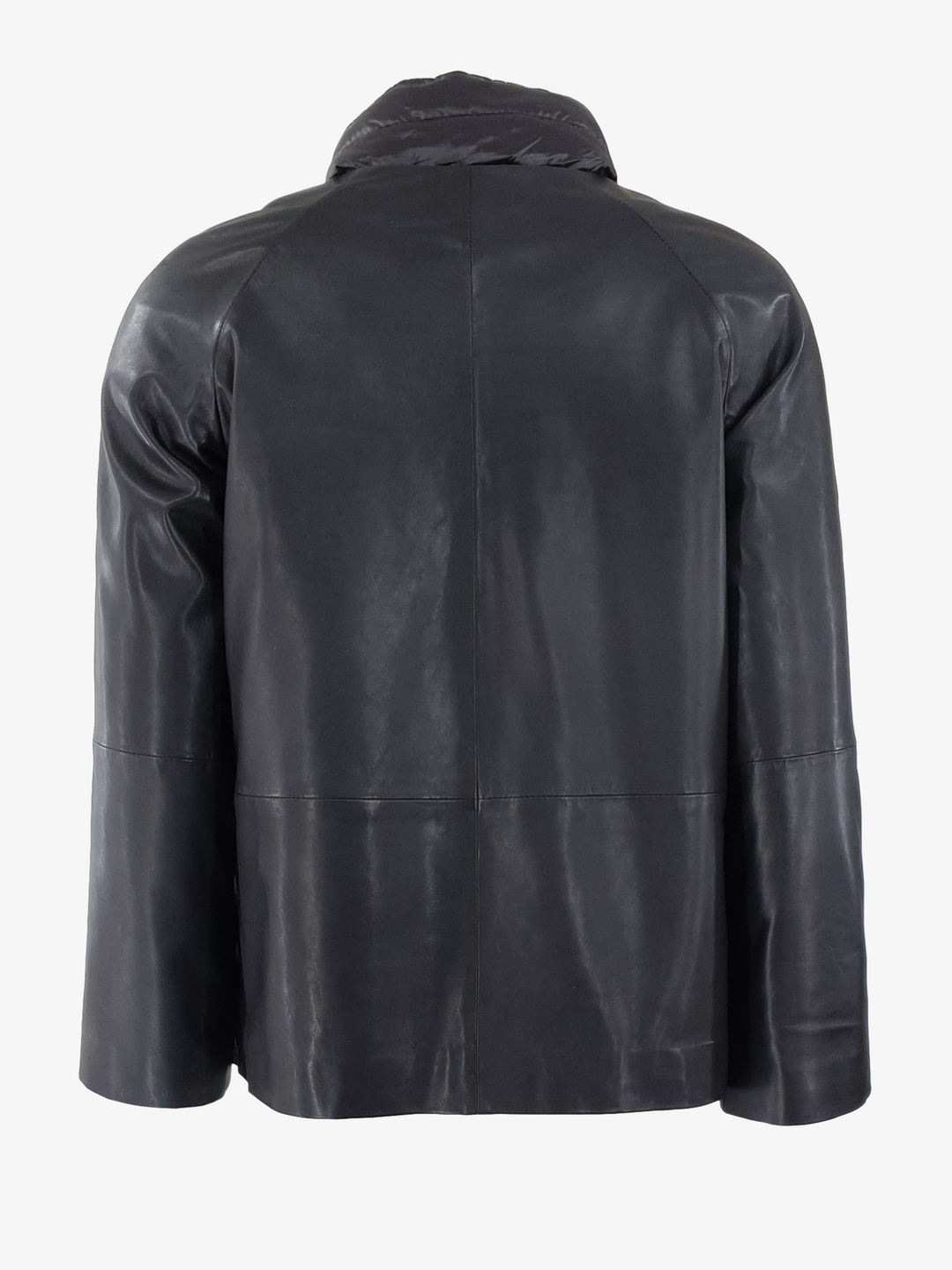 Scarlet sort læderjakke