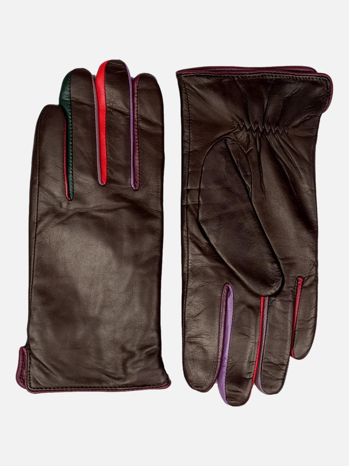 2145-4 Handsker - Får læder - Accesories - Brown
