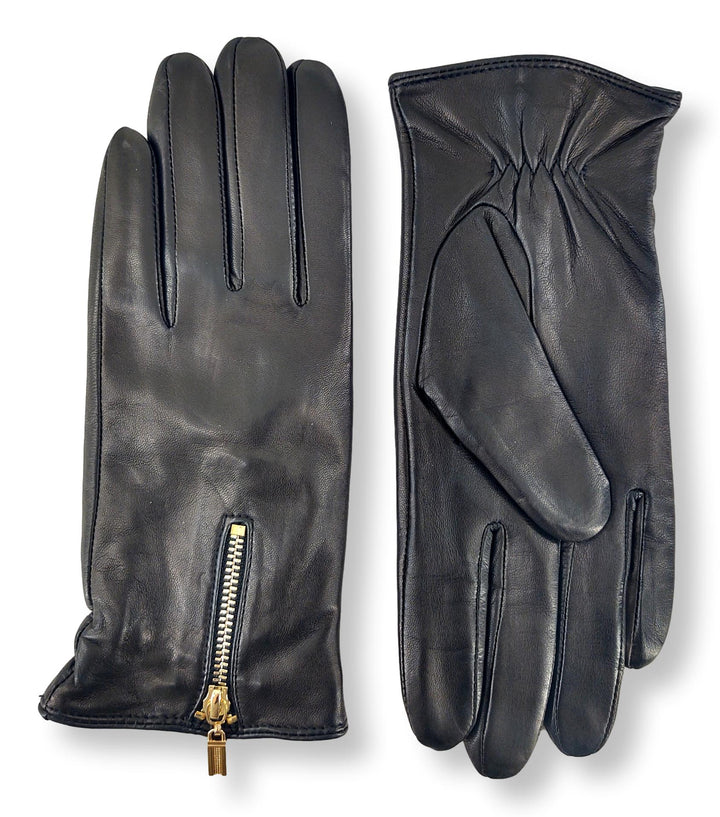 2687-2 Handske - Lamblink læder - Tilbehør - sort