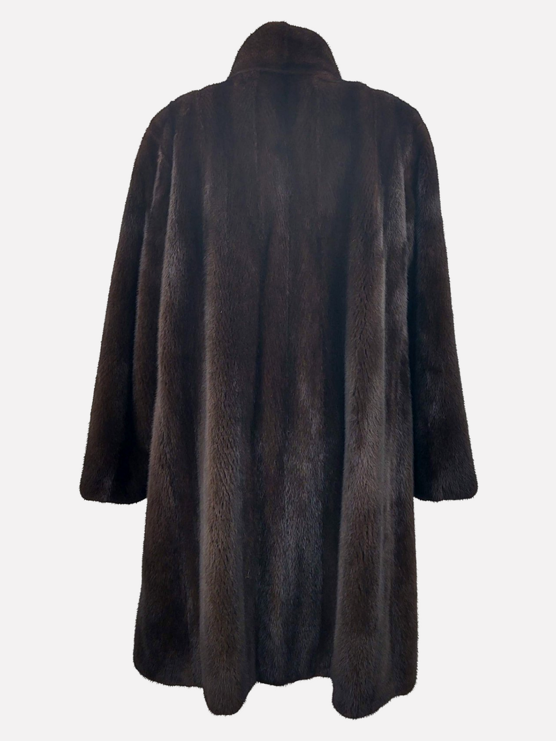 Pava, 90 cm. - Mink - Jacket - Women - Mahogany