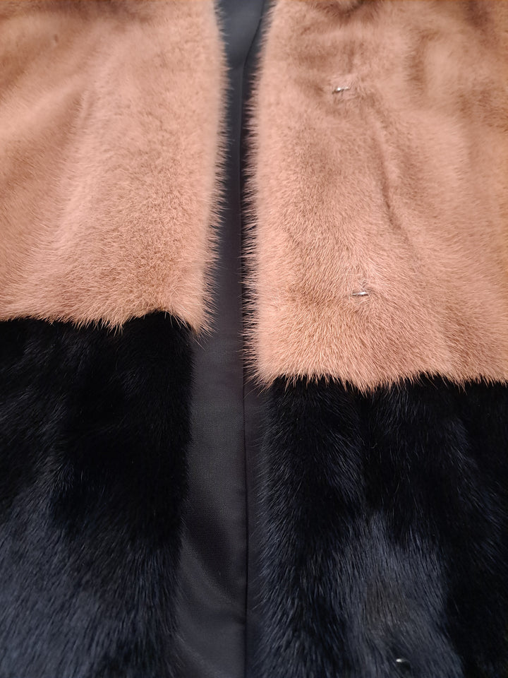 Ganaia, 85 cm. - Krave - Mink - Kvinder - Black & Dust Rose