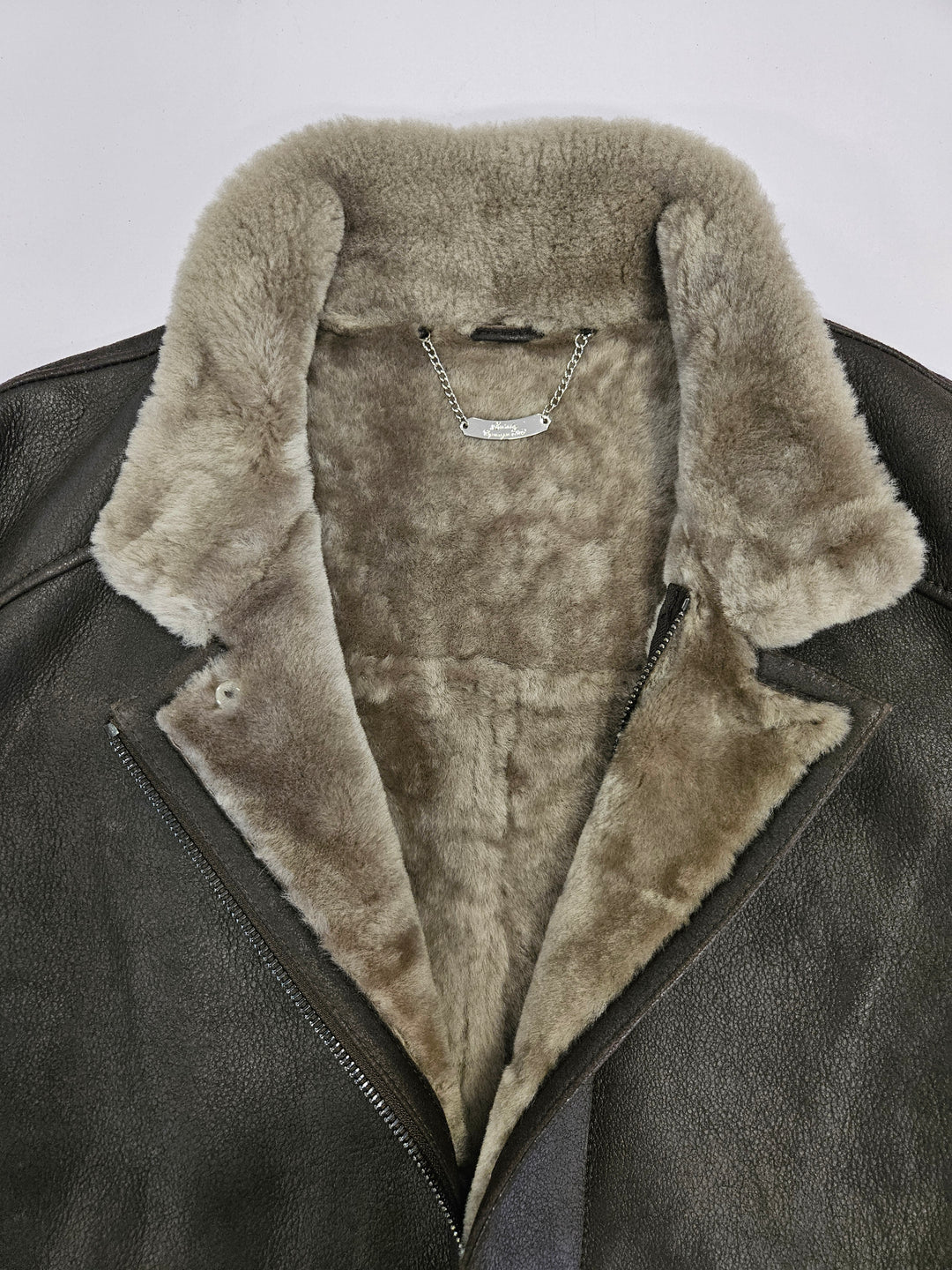 Jack, 80 cm. Nappa Lamb Crack - Man Brown