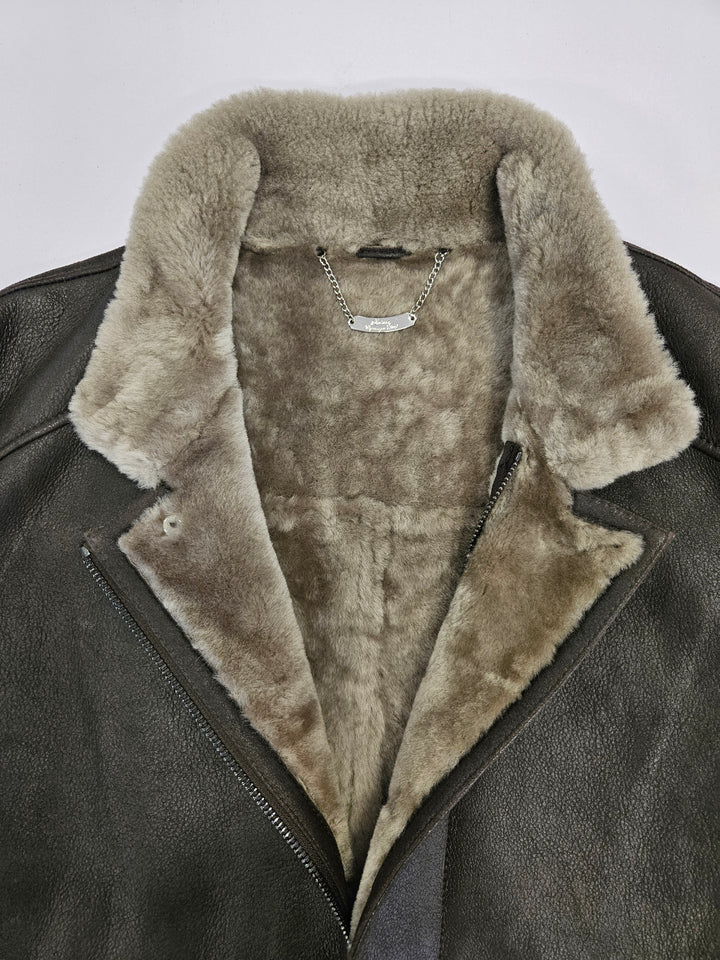 Jack, 80 cm. Nappa Lamb Crack - Man Brown