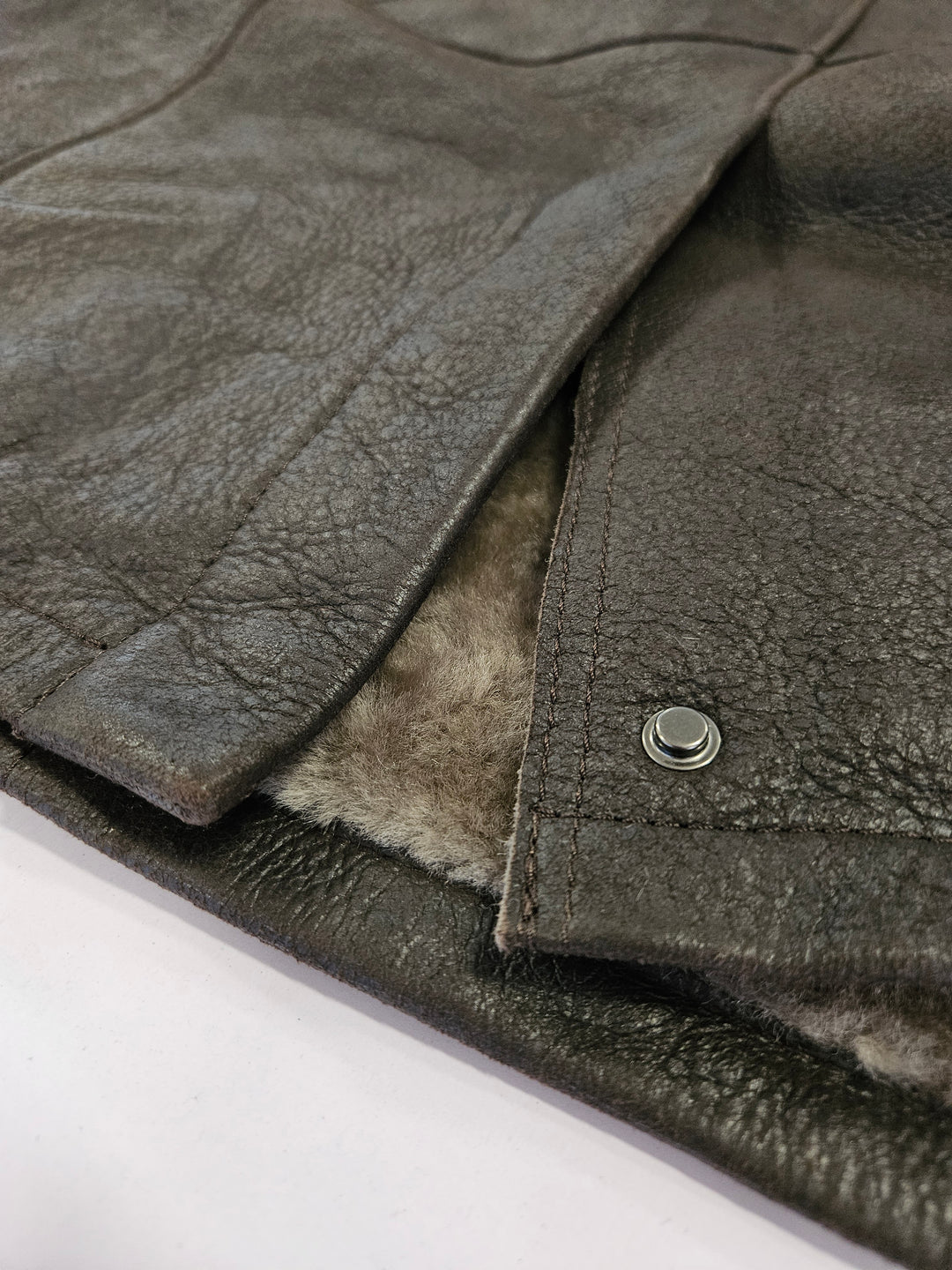 Jack, 80 cm. Nappa Lamb Crack - Man Brown