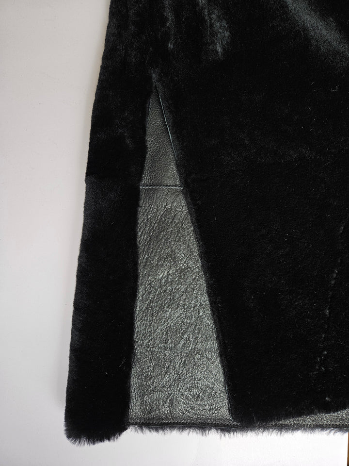 Jamie, 105 cm. - Krave - Nappa Lamb - Damer - Sort