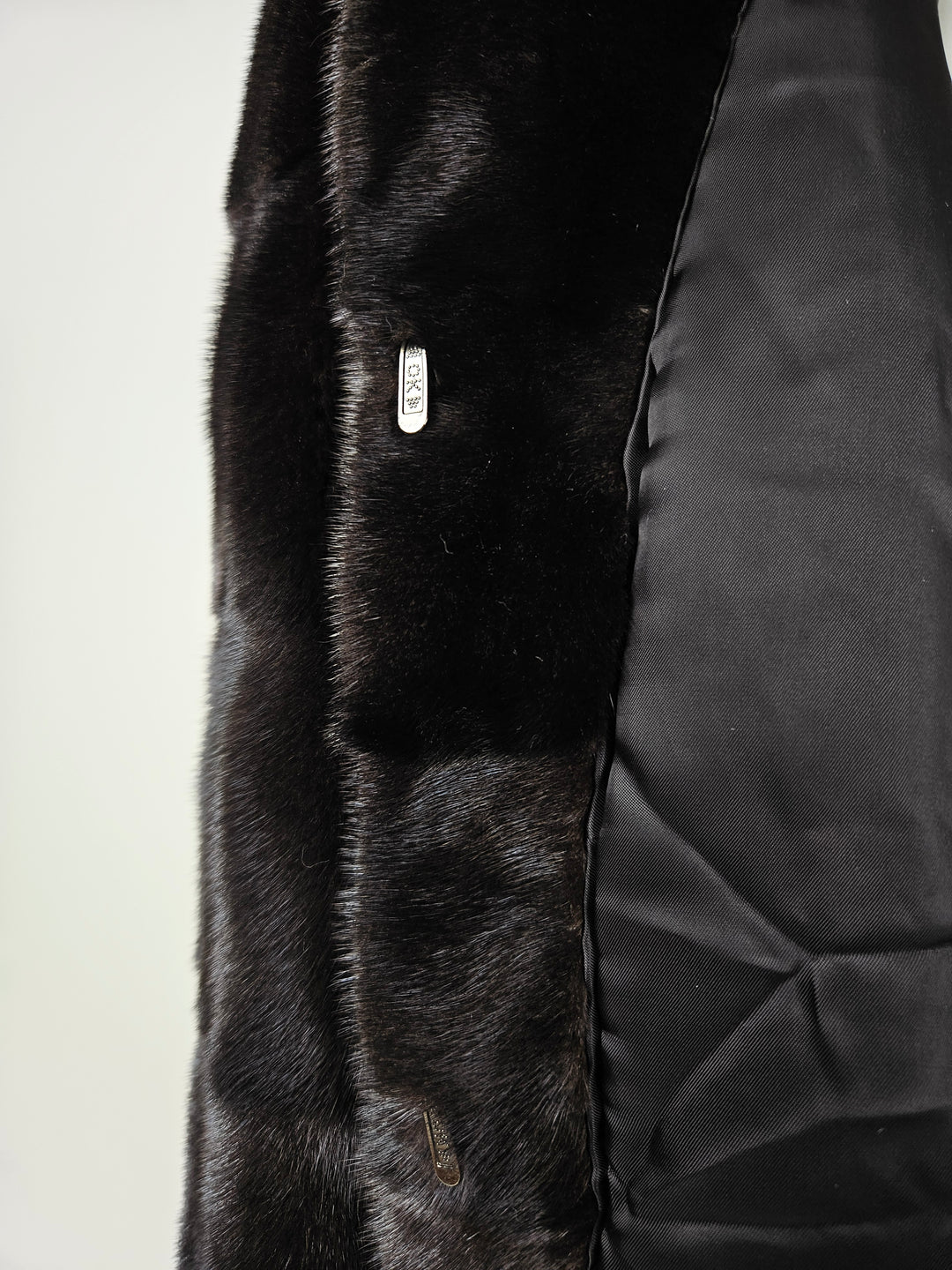 Olise, 60 cm. - Mink - Dame - Svart