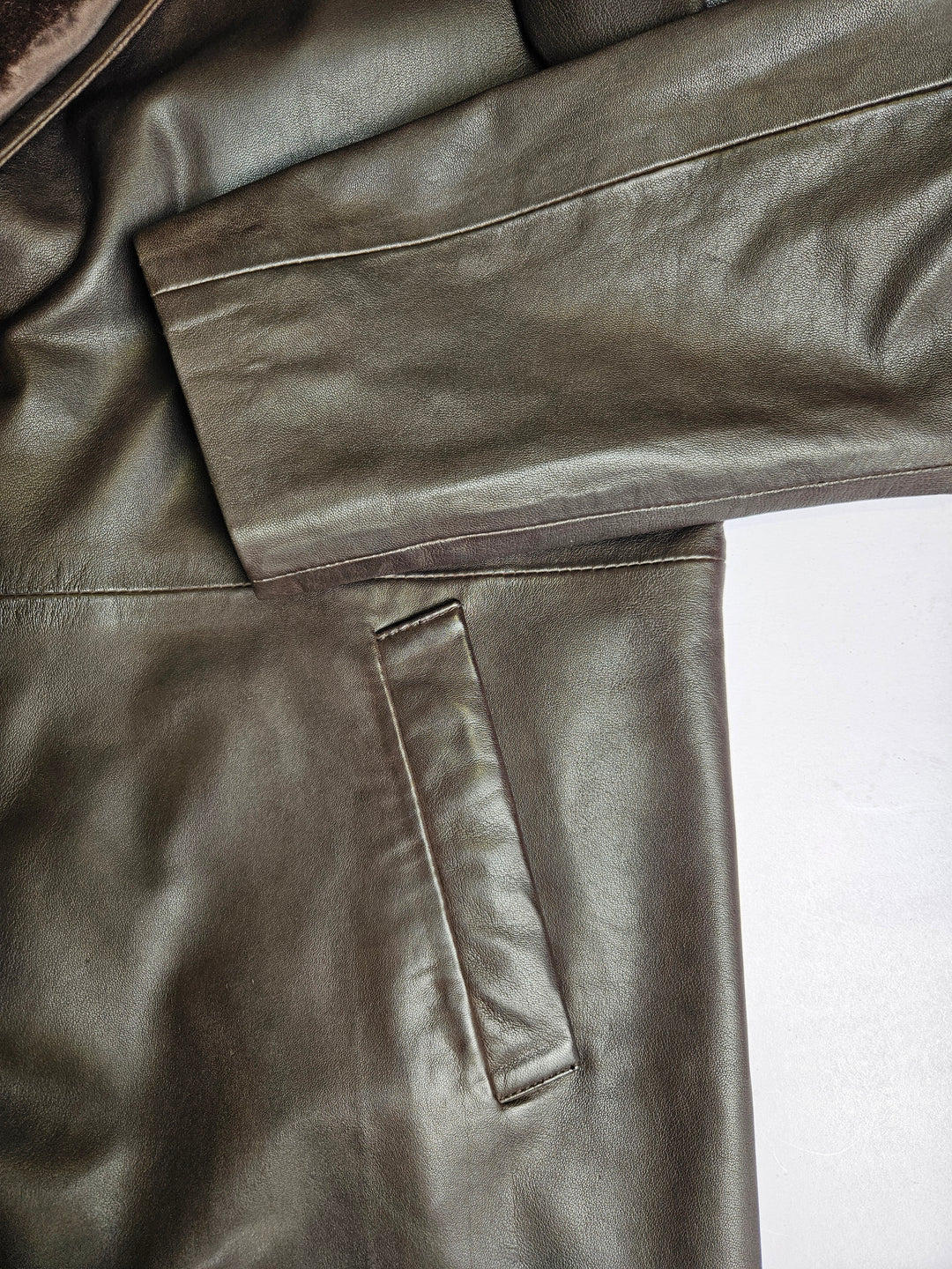 Enzo – Lamm-Dace-Leder – Herren – schönes Braun