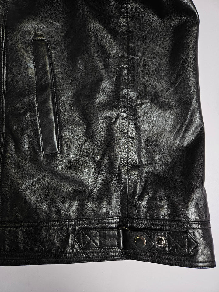 Big Marlow - Lamm Polish Nappa Leather -Man - Svart