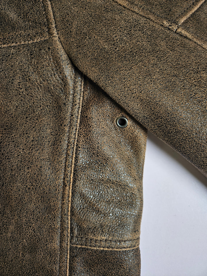 Winter Gomez, 80 cm. - Lamb Crackle - Mand - Brun
