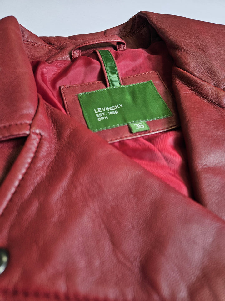 Bella – Lamm-Malli-Leder – Damen – Rot