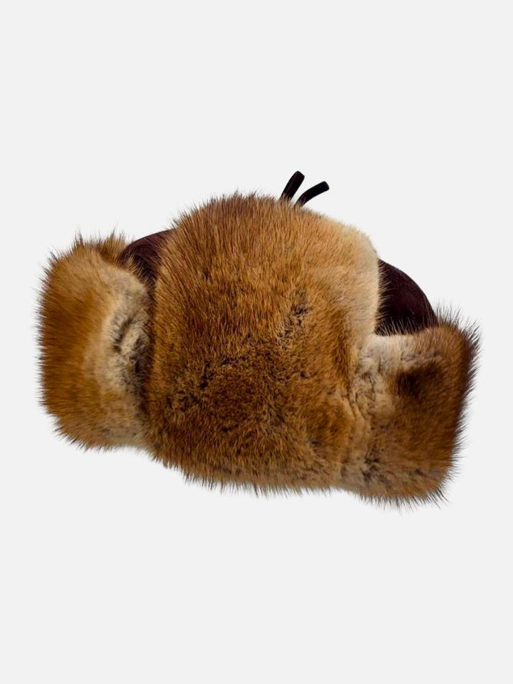 112 - L Hat - Muskrat - Accesories - Brown (Hue)