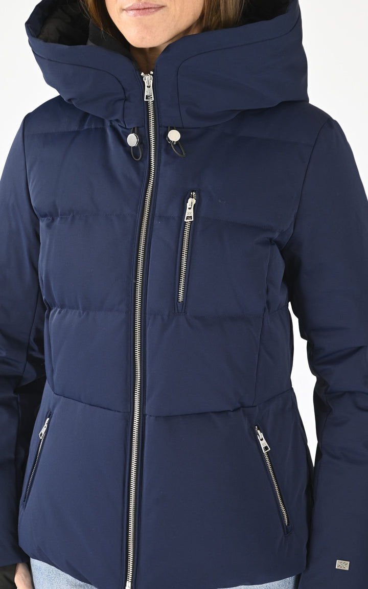 A "MARILOU" Bleu Marine Soia & Kyo Ves Doudoune Femme details photo