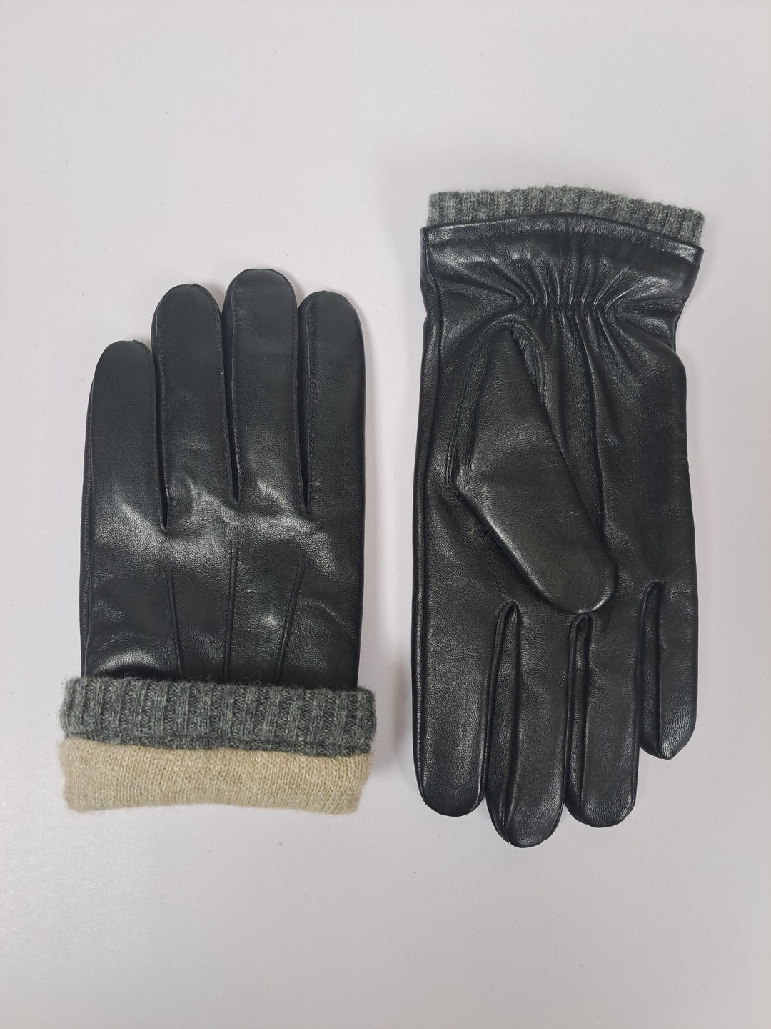 3230 Glove - Lamb Slink Leather -Accesories - Black