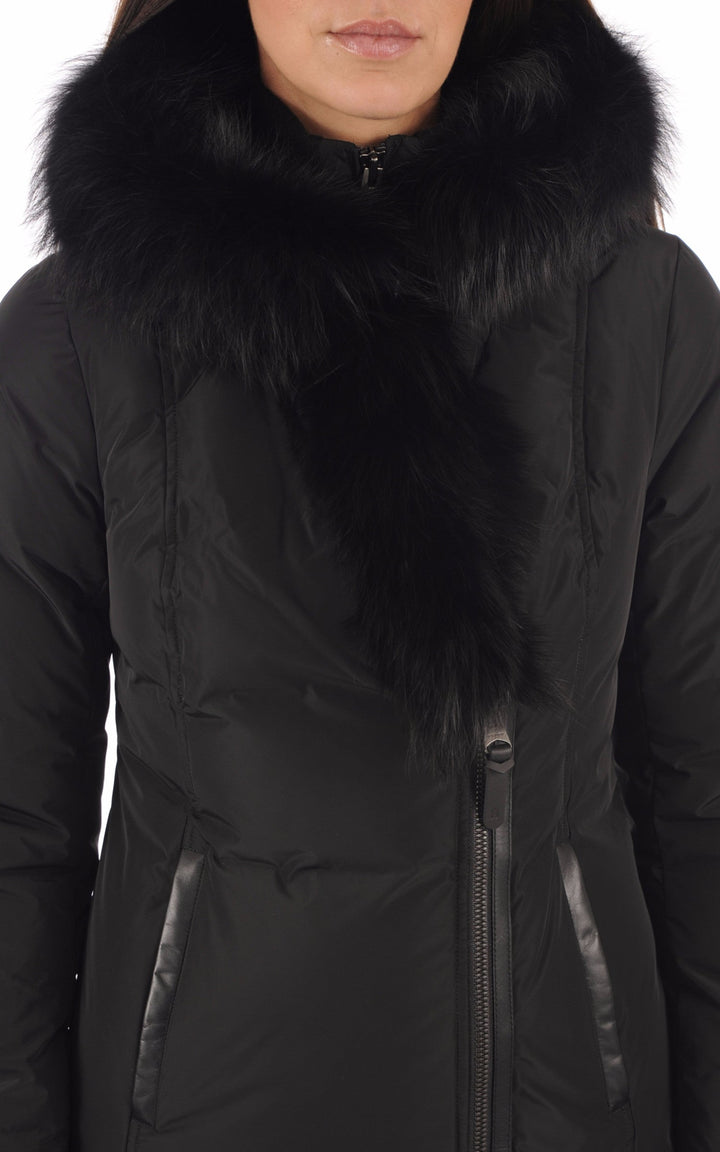 A "ADALI-BX" Noir Mackage Ves Doudoune Femme details photo