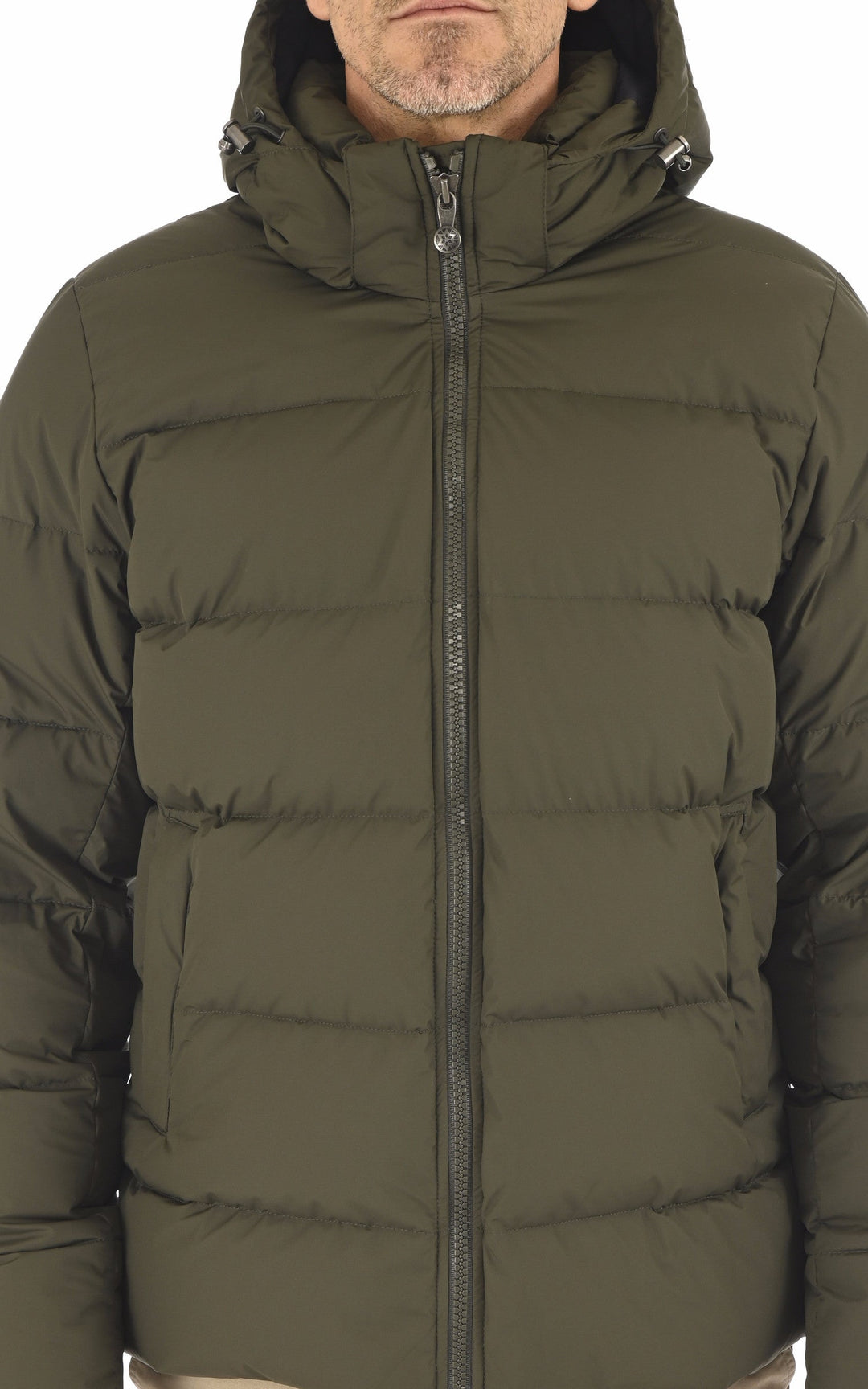 A "SPOUTNIC RIPSTOP" Deep khaki Pyrenex Bl Doudoune Homme details photo