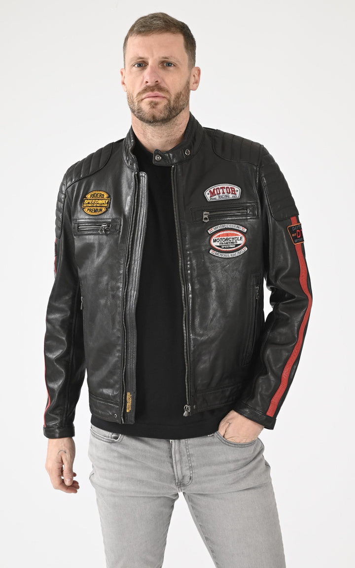 A "GASLY 103878" Noir Daytona 73 Blouson Homme opened photo
