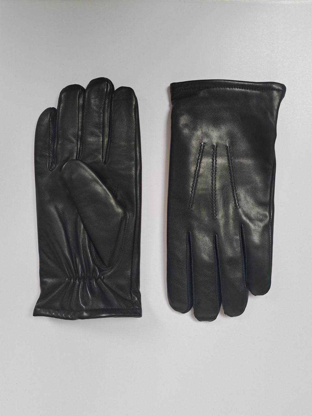 7607 Glove - Lamb Slink Leather -Accesories - Black