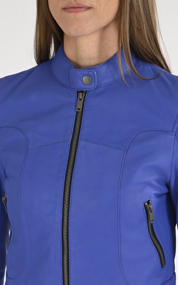 A "LOLA 104174" Bleu Rose Garden Blouson Femme details photo