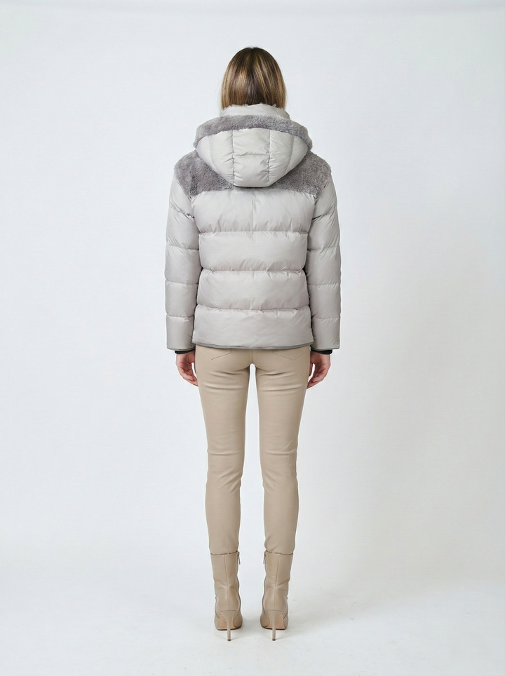 Jovina, 68 cm. - Ner - Kvinnor - Grå