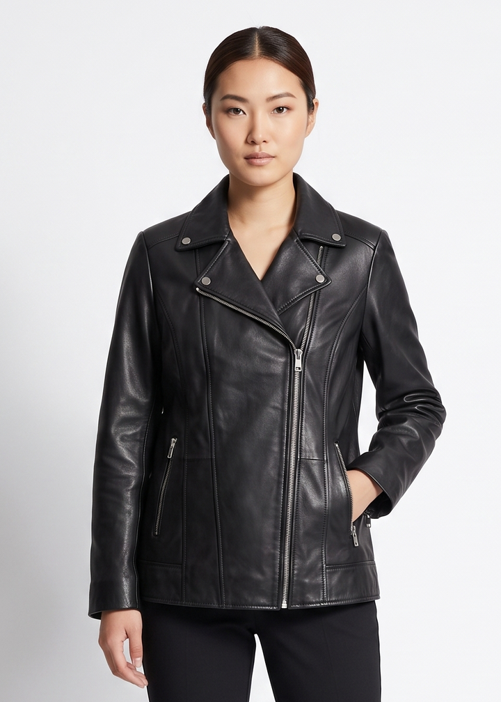 Bella - Comfort Lamb Malli Leather - Women Black