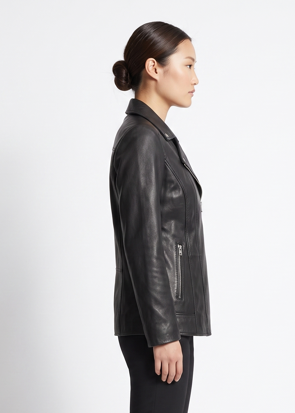 Bella - Comfort Lamb Malli Leather - Women Black