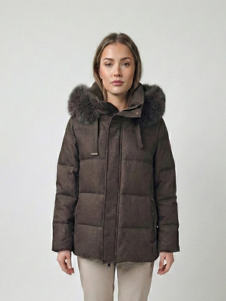 Jadaba, 65 cm. - Hood Down - Women Brown