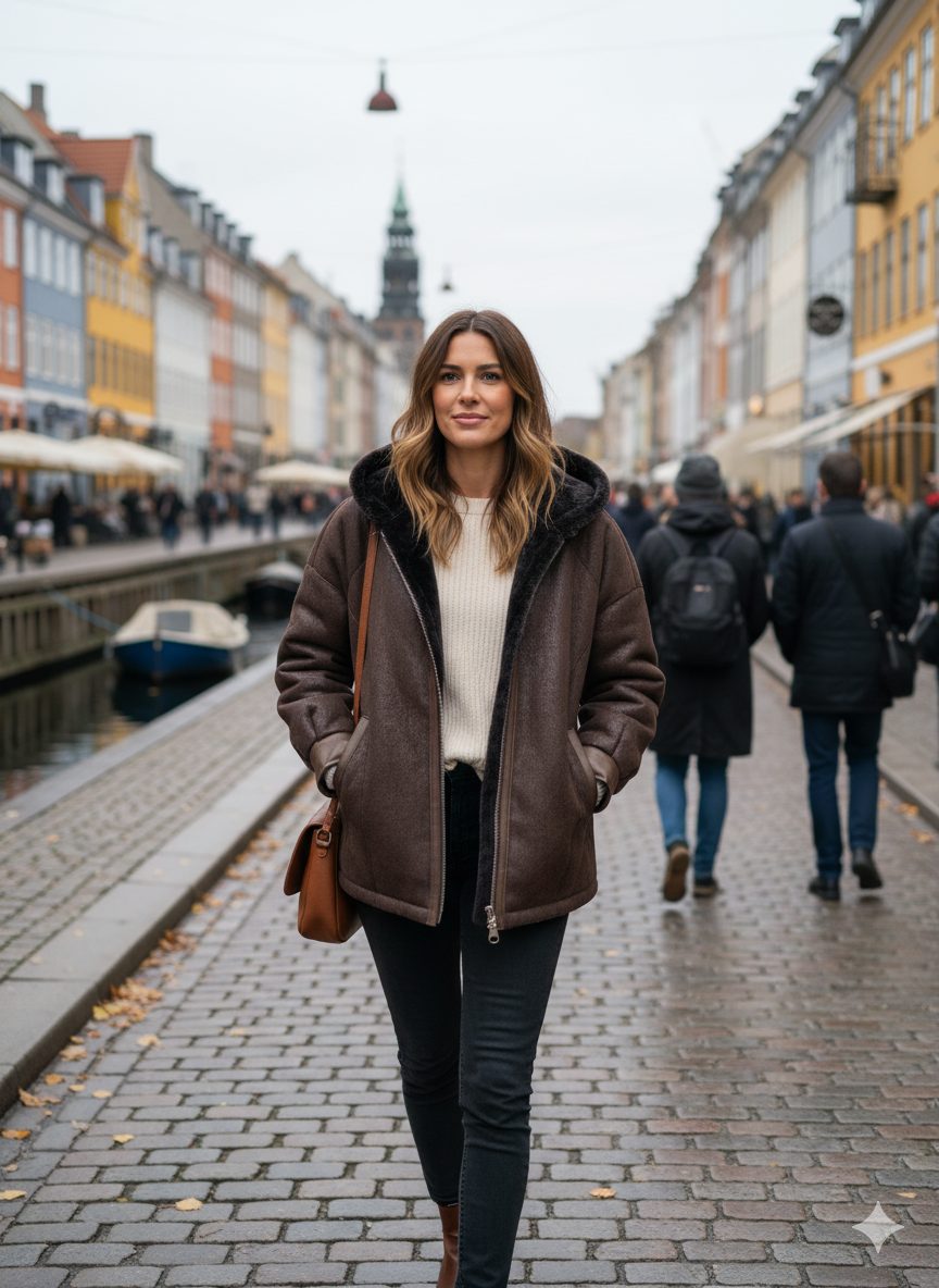 ISQ, 68 cm. - Nappa Lamb - Women - Brown