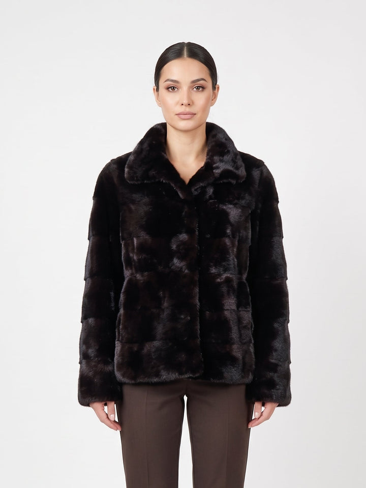 Olise, 60 cm. - Mink - Dame - Svart