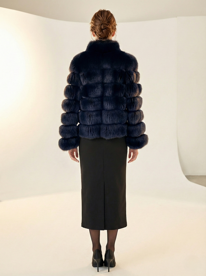 Virginia, 60 cm. - Blue Fox - Kvinner - Svart.