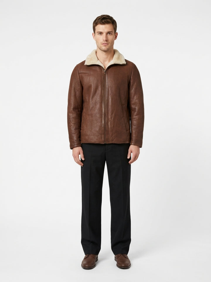 Kyran 72 cm Nappa Lamb Crack - Man Whisky