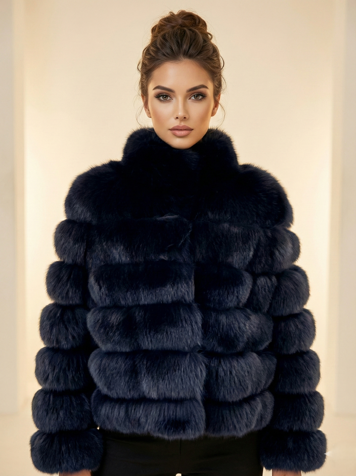 Virginia, 60 cm. - Blue Fox - Kvinner - Svart.