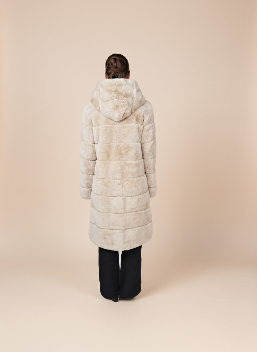 Petrovski, 100 cm. - Hood - Rex - Women - Cream