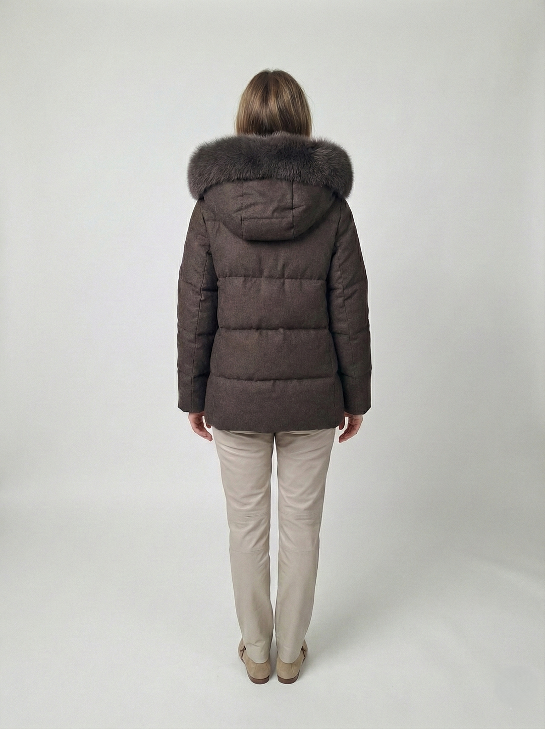 Jadaba, 65 cm. - Hood Down - Women Brown