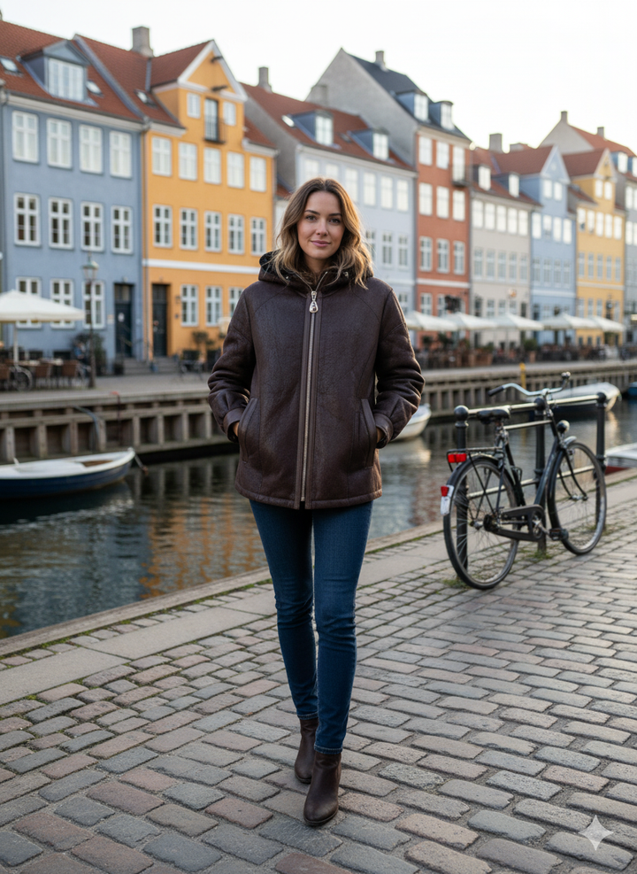 ISQ, 68 cm. - Nappa Lamb - Women - Brown