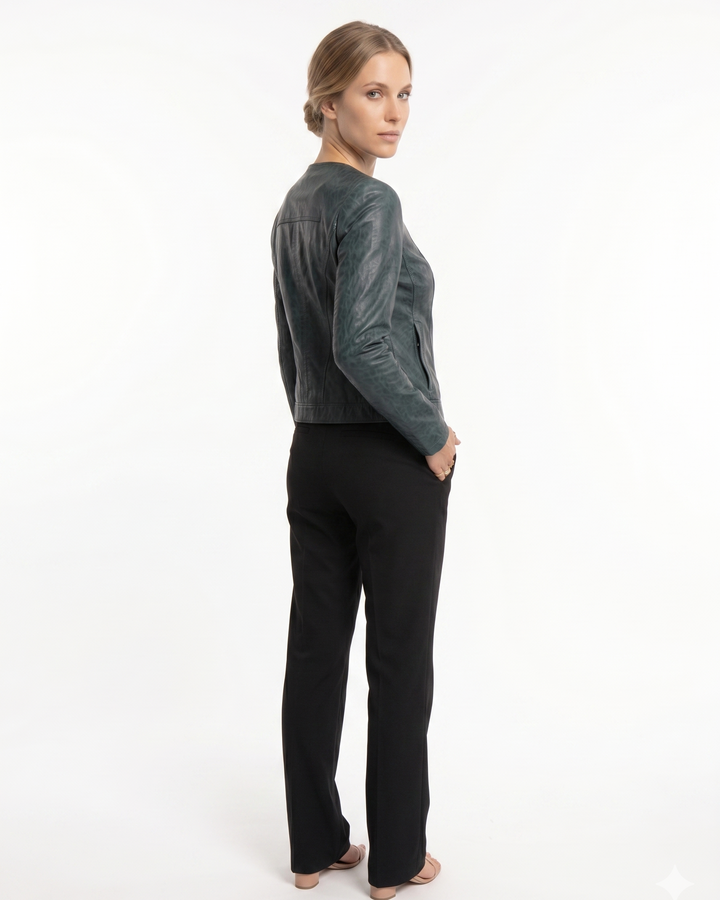 Chantel – Lamm-Malli-Leder – Damen – Kupfergrün