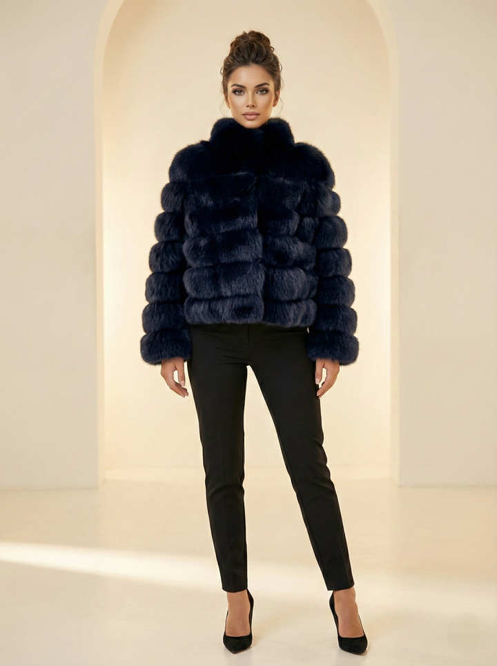 Virginia, 60 cm. - Blue Fox - Kvinner - Svart.