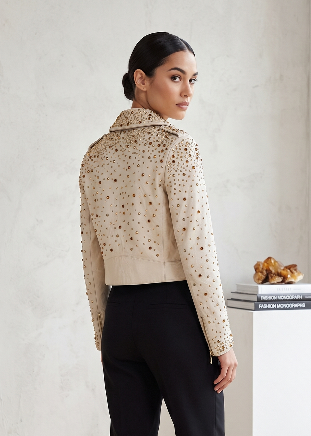 ABC-02 Amazon Washed Leather - Women Off White