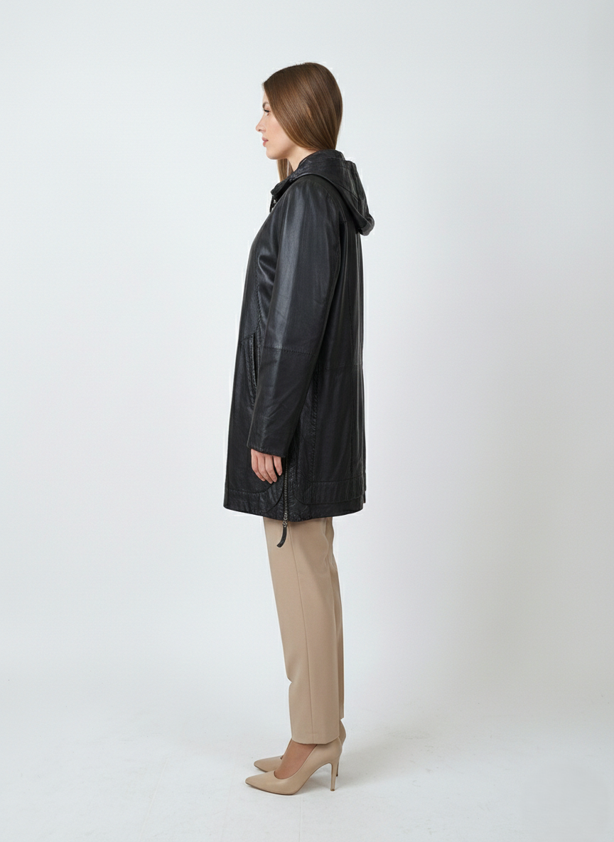 Aliana - Lamb Malli Leather - Women - Black
