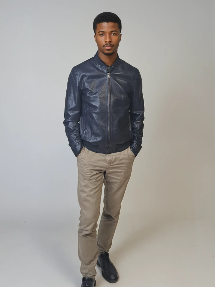 Benn - Lamb Thick Dace læder -kvinder - Navy
