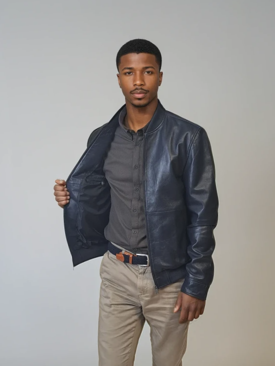 Benn - Lamb Thick Dace læder -kvinder - Navy