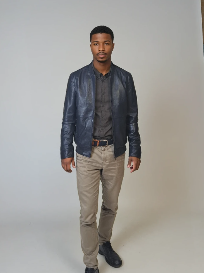 Benn - Lamb Thick Dace læder -kvinder - Navy