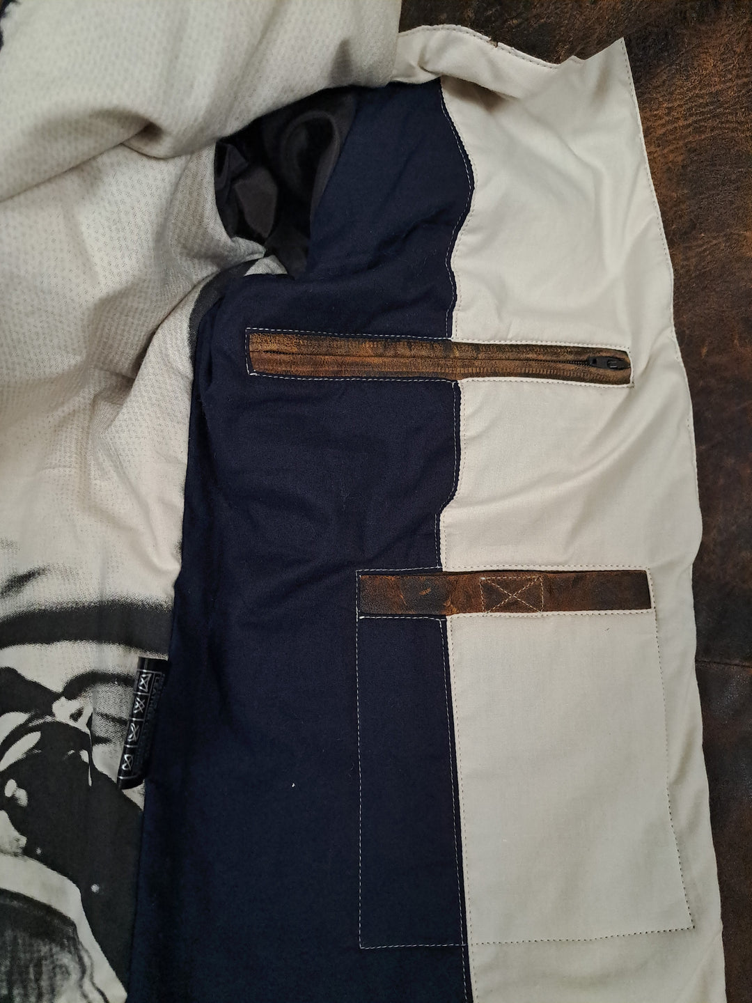 James Dean, 65 cm. - Collar - Leather - Man - Brown