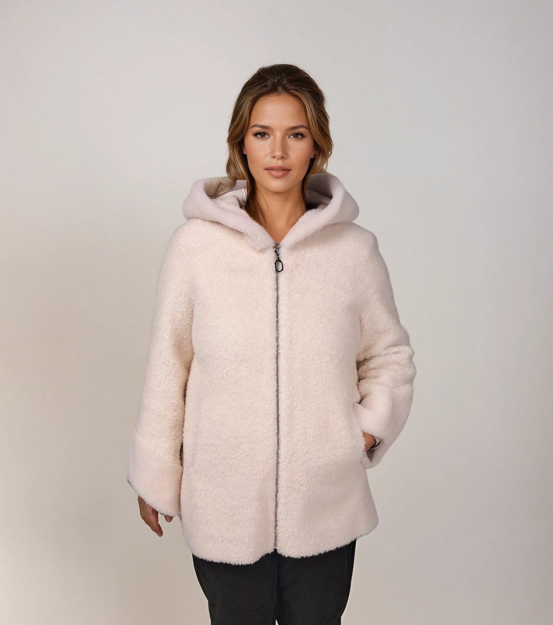 Franci-R, 78 cm. – Air Wool – Damen – Off White