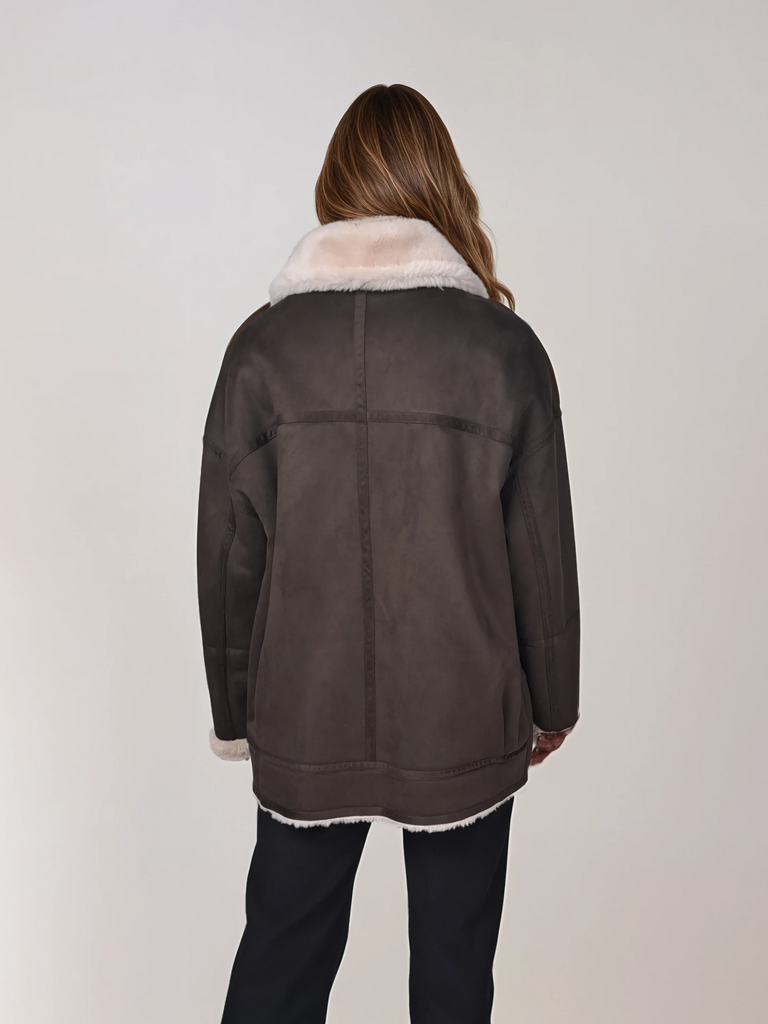 Ibi 75 cm. - Air Wool - Women - Chestnut