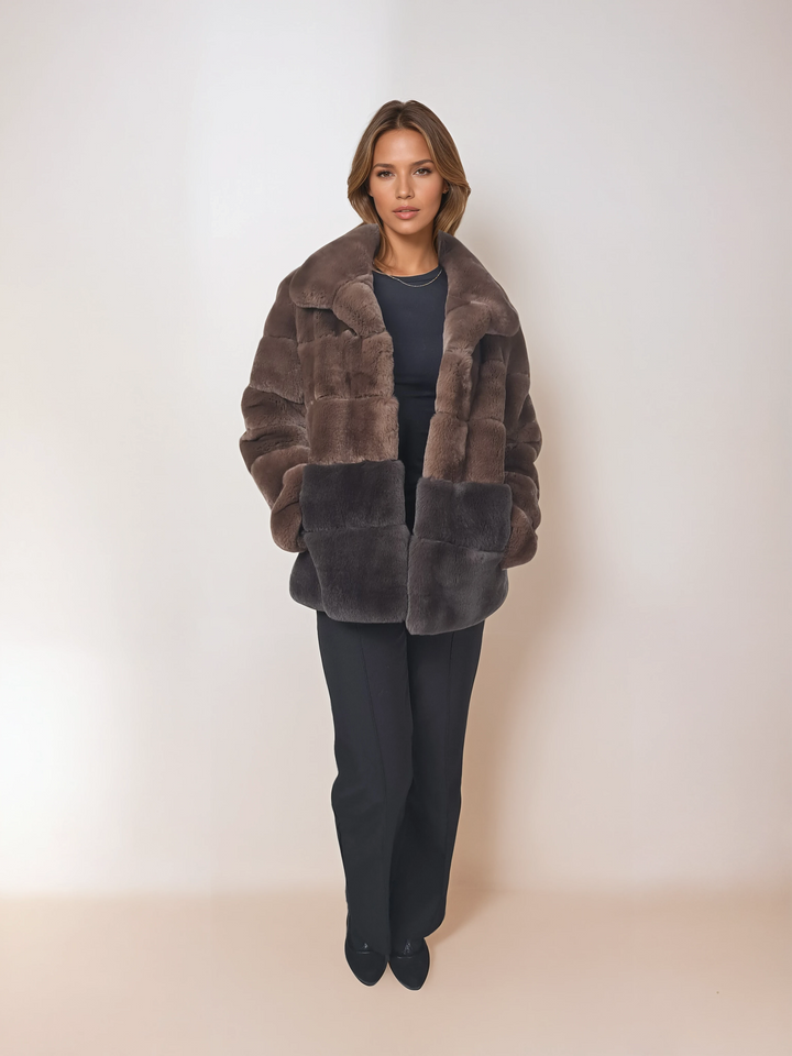 Hanon, 65 cm. – Rex – Damen – Pastell &amp; Schokolade