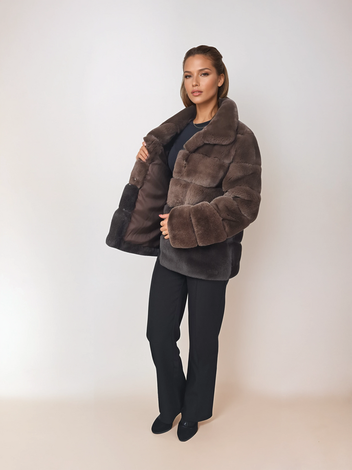 Hanon, 65 cm. – Rex – Damen – Pastell &amp; Schokolade